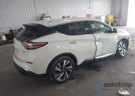2017 Nissan Murano Platinum из США, поврежденный, VIN 5N1AZ2MH7HN176320